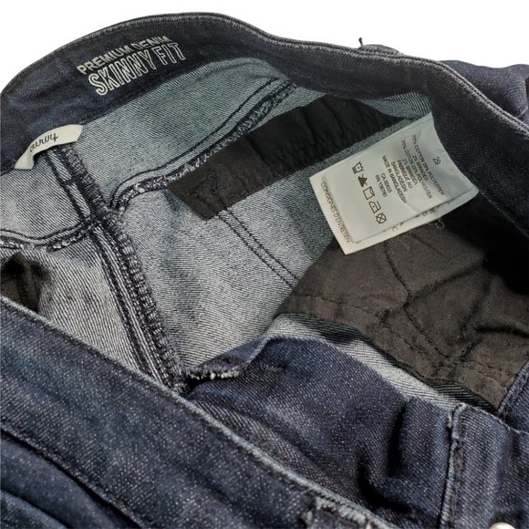 Smart Set Insider Premium Denim Women's Skinny Fit Curvy Jeans Size 29 Dark Wash - Picture 7 of 7